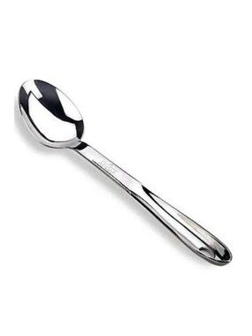 ALL CLAD Large Stainless Steel Solid 13.5in Serving Spoon NWT